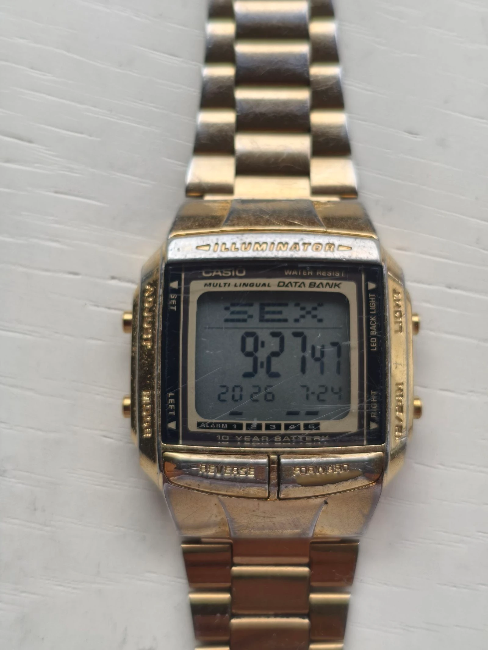 Casio antigo relógio digital  – photo 7
